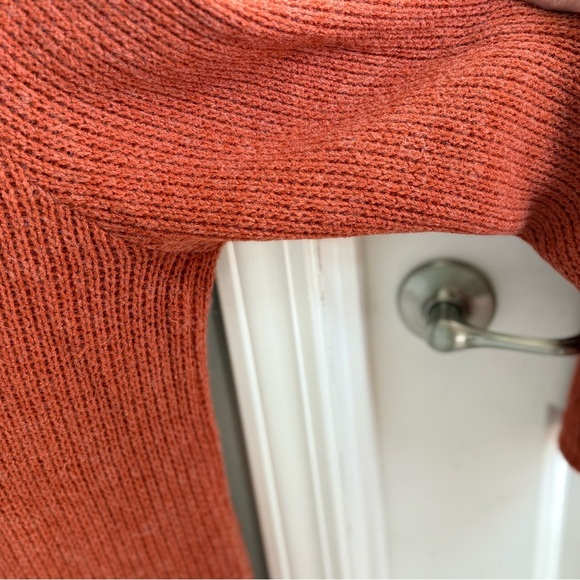 Wonderland by Orange Button Front Wrap Sweater, Size Large - Picture 15 of 16